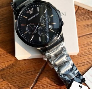 Reloj Emporio Armani Negro Caja Original
