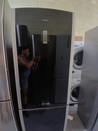 Frigorífico Bosch Negro Cristal A+++ No Frost NUEV