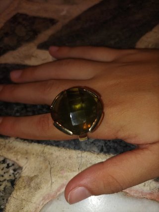 Anillo de compromiso con circonita
