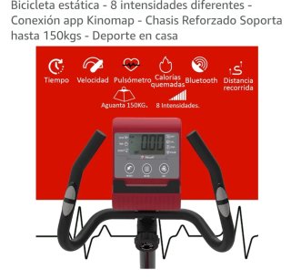Bicicleta Estática Deluxe 3 - 8 Intensidades