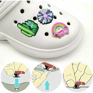 Set 35 Adornos Coloridos para Zapatos de PVC