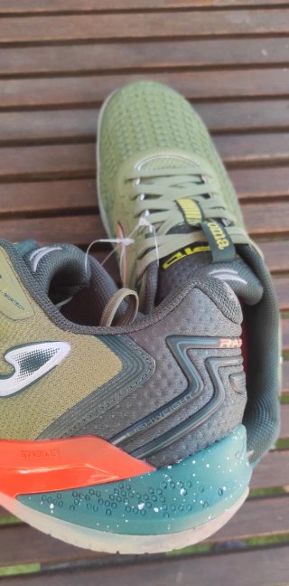 Zapatillas pádel Joma Talla 41 Verde Naranja