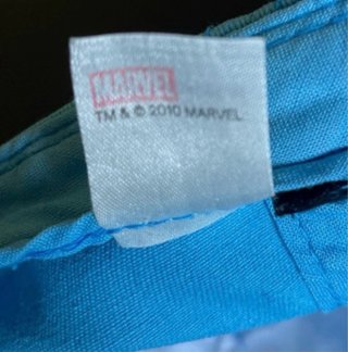 Boné infantil Spiderman azul