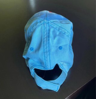 Boné infantil Spiderman azul