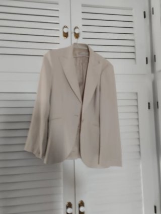 Traje pantalón Cortefiel beige