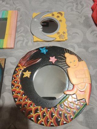 Set di 5 Specchi Decorativi