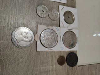 Lote de monedas antiguas