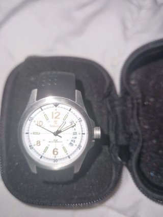 Orologio Timberland Uomo Bianco Nero Nuovo