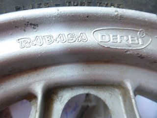 Ruedas(delantera/trasera) Moto- Derbi Start SD 50
