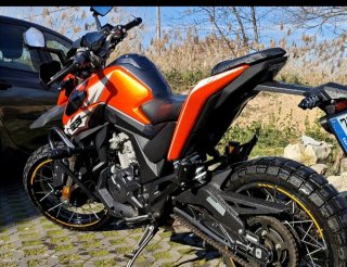 Zontes U1 125 Naranja/Negra.