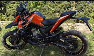 Zontes U1 125 Naranja/Negra.