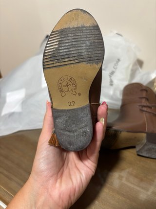 Botas de niño marrones