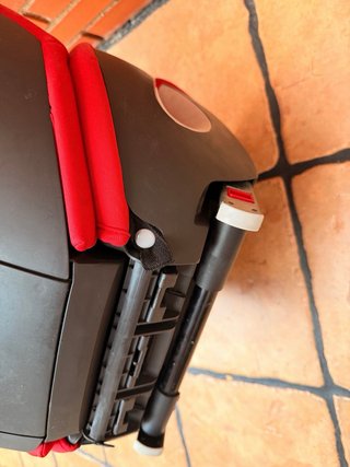 Silla coche Cybex Pallas M-Fix Roja 1-2-3