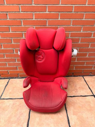 Silla coche Cybex Pallas M-Fix Roja 1-2-3