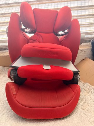 Silla coche Cybex Pallas M-Fix Roja 1-2-3