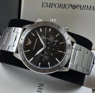 Reloj Emporio Armani AR11241 Cronógrafo Plata