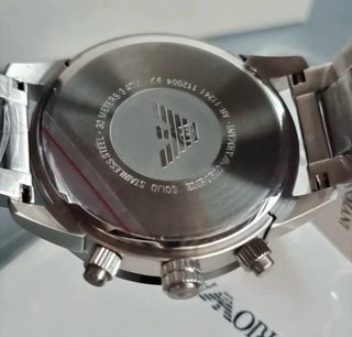 Reloj Emporio Armani AR11241 Cronógrafo Plata