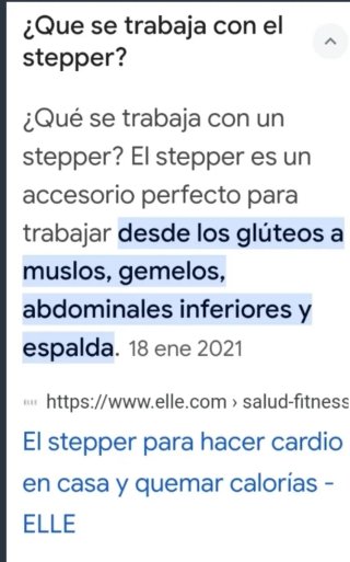 Stepper Fitness Azul Regalo flexo estiramientos