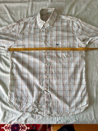 Camisa de cuadros manga corta Thomas Burberry M