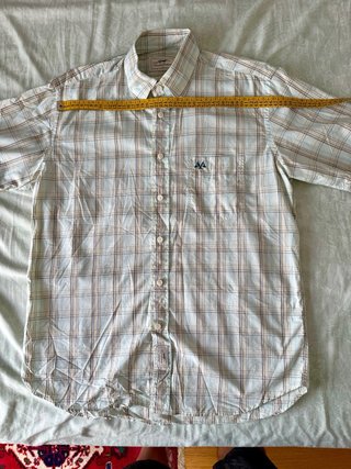 Camisa de cuadros manga corta Thomas Burberry M