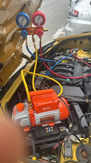 Bomba de vacío VEVOR R32