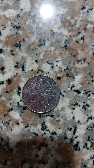 100 lire commemorative San Marino 1978 FAO