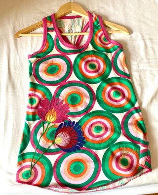 Desigual - Camiseta de tirantes multicolor talla S