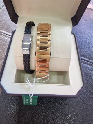 Reloj SKYLINE Oro y Pulsera Hombre nuevo