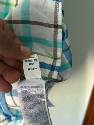 Camisa Tommy Hilfiger cuadros M