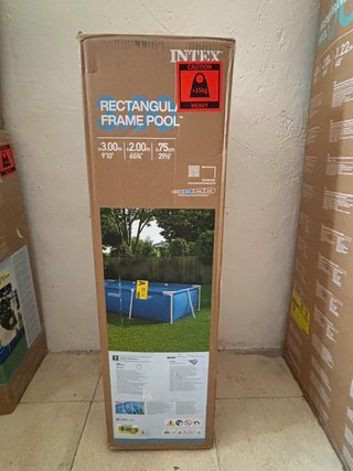 Piscina Desmontable Intex Small Frame Azul