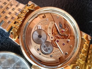Orologio Omega Calibre 613 in Oro Placcato