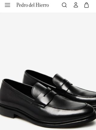 Zapatos Mocasines Pedro del Hierro Penny Loafer.