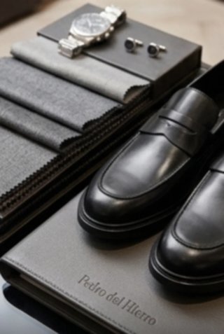 Zapatos Mocasines Pedro del Hierro Penny Loafer.