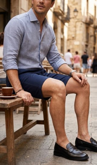 Zapatos Mocasines Pedro del Hierro Penny Loafer.