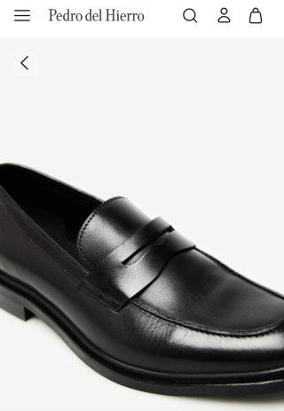 Zapatos Mocasines Pedro del Hierro Penny Loafer.