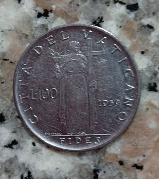 Lotto 3x 100 lire Vaticano 1959, 1960 e 1961
