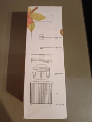 Cafetera Espresso Eléctrica Portátil USB-C