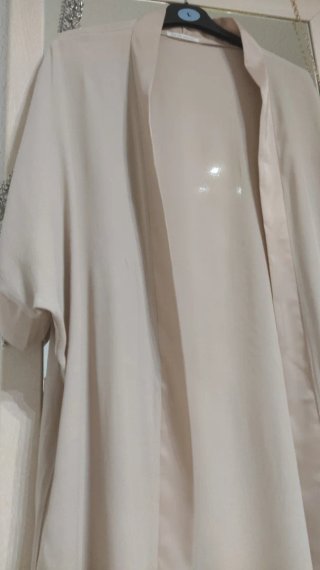 Chaqueta moderna beige talla L