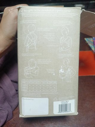 Caboo Carrier portabebés + cotton blend