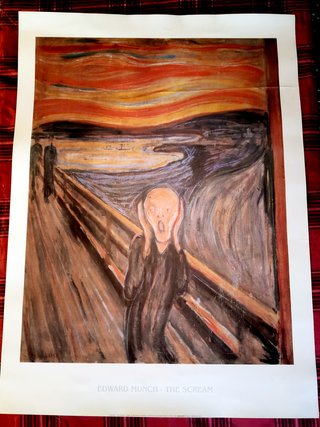 Lámina "El Grito" de Edward Munch del Museum 1996