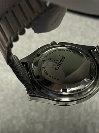Orologio Seiko 5 Vintage Arancione