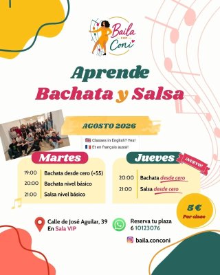 Clases de bachata y salsa