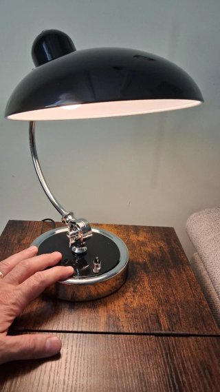 Lámpara negro brillante estilo retro por USB!