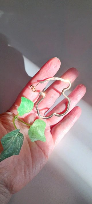 Pendientes Silueta Oso