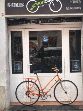 Bicicleta clásica paseo