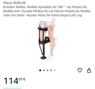 Muleta de rodilla