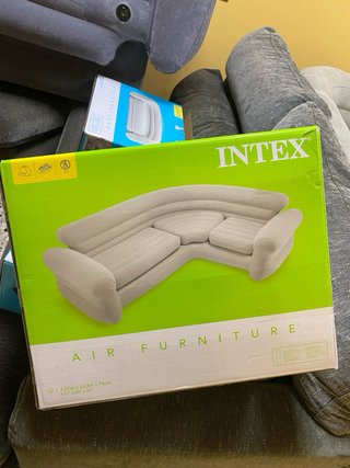 Sofá rinconera hinchable INTEX