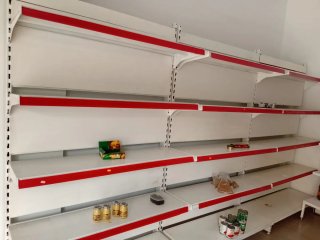 ESTANTERIAS TIENDA 80 METROS COMO NUEVAS