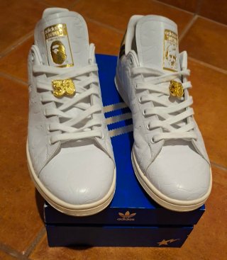 Tenis Adidas Stan Smith x Bape 30th Aniversario