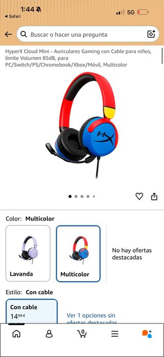 HyperX Cloud Mini Auriculares Gaming